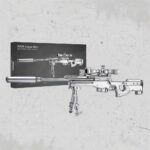 AWM Sniper Rifle 3D Metal Puzzle_3