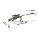 AWM Sniper Rifle 3D Wooden Puzzle_Army_Green_5