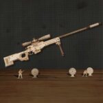 AWM Sniper Rifle 3D Wooden Puzzle_Wood_2