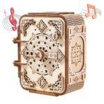Antique Password Treasure Box 3D Wooden Puzzle_1