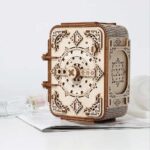 Antique Password Treasure Box 3D Wooden Puzzle_2