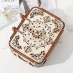 Antique Password Treasure Box 3D Wooden Puzzle_3