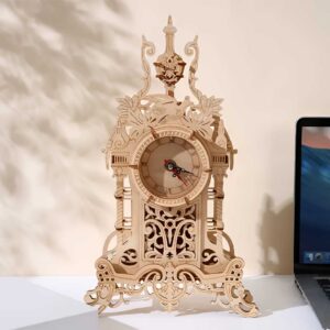 Belfry Table Clock 3D Wooden Puzzle_2
