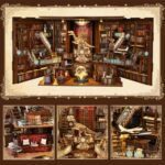 Beyond Library Book Nook Miniature Dollhouse_Max_5