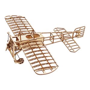 Bleriot XI Model Plane 3D Wooden Puzzle_1