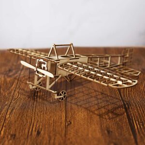 Bleriot XI Model Plane 3D Wooden Puzzle_2