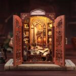 Bookshop Memories Book Nook Miniature Dollhouse_3