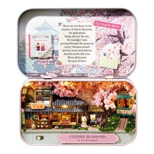 Box Theater Series DIY Miniature Dollhouse_Cherry_Blossoms_1