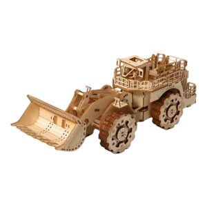 Bulldozer Engineering Vehicle 3D Wooden Puzzle_1
