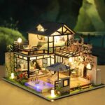 Caroline's Vintage Courtyard DIY Miniature Dollhouse_7