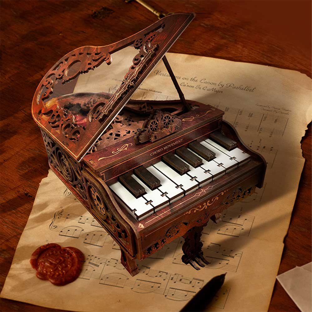 Chord Movement Piano 3D Wooden Puzzle