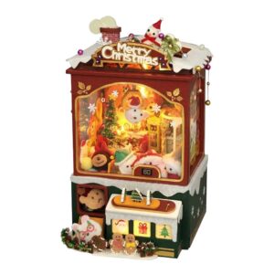 Christmas Claw Crane Theme DIY Miniature Dollhouse_1