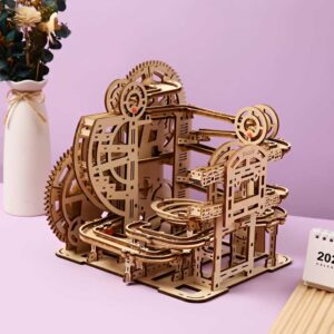Classic Marble Run 3D Wooden Puzzle_2