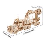 Crane Model 3D Wooden Puzzle_4