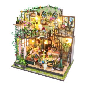Darcy's Flower House DIY Miniature Dollhouse_1