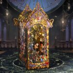 Dark Rose Castle Book Nook Miniature Dollhouse_3