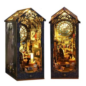 Detective Agency Book Nook Miniature Dollhouse_1