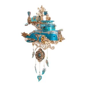 Dreamcatcher Dudu Ship 3D Wooden Puzzle_Blue_1