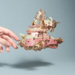 Dreamcatcher Dudu Ship 3D Wooden Puzzle_Pink_3
