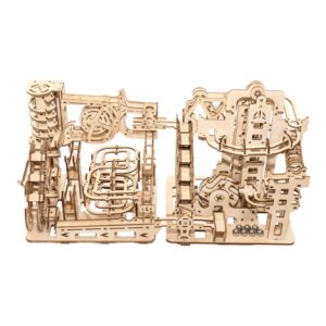 Dual City Electric Marble Run 3D Wooden Puzzle_1
