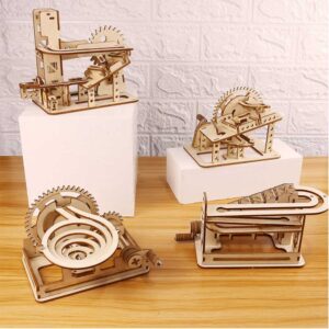 Easy Maze Ball Marble Run Series 3D Wooden Puzzle_2