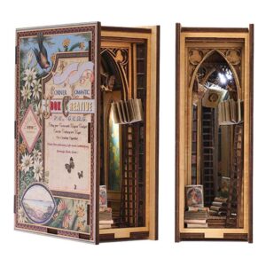 Elf Library Book Nook Miniature Dollhouse_1