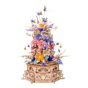 Eternal Flower Music Box 3D Puzzle_1