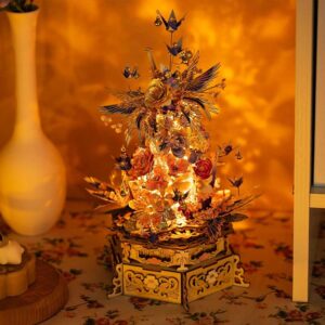 Eternal Flower Music Box 3D Puzzle_6