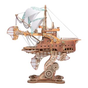 Fantastic Spaceship 3D Wooden Puzzle_1