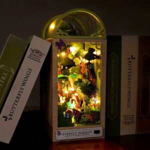 Firefly Forest Book Nook Miniature Dollhouse_2