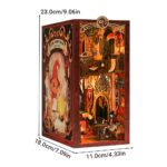 Flame Common Room Book Nook Miniature Dollhouse_5