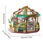 Garden Café DIY Miniature Dollhouse_5