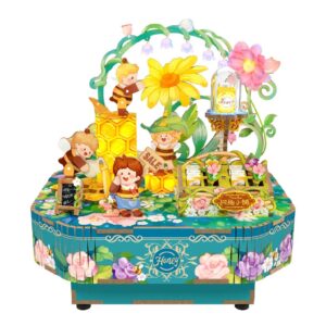 Garden Time Music Box 3D Wooden Puzzle_1