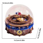 Glowing Planisphere Music Box 3D Wooden Puzzle_5