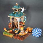 Halloween Cottage 3D Paper Puzzle_3
