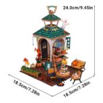 Halloween Cottage 3D Paper Puzzle_4