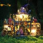 Halloween Pumpkin House 3D Metal Puzzle_3