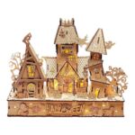 Halloween Tree House 3D Wooden Puzzle_1