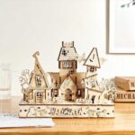 Halloween Tree House 3D Wooden Puzzle_4