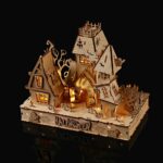 Halloween Tree House 3D Wooden Puzzle_5