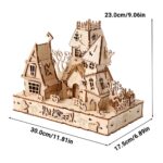 Halloween Tree House 3D Wooden Puzzle_6