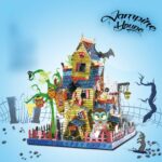 Halloween Vampire House 3D Metal Puzzle_2