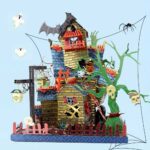 Halloween Vampire House 3D Metal Puzzle_3