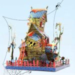Halloween Vampire House 3D Metal Puzzle_4