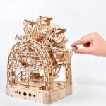 Hand-cranked Ferris Wheel Music Box 3D Wooden Puzzle_5