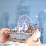 Ice and Snow World Music Box 3D Wooden Puzzle_4