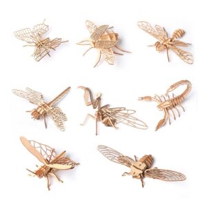 Insect Animal 3D Wooden Puzzle_1