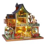Kirsten's Jungle Resort Cottage Miniature Dollhouse_1