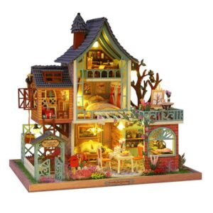 Kirsten's Jungle Resort Cottage Miniature Dollhouse_1
