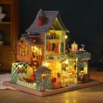 Kirsten's Jungle Resort Cottage Miniature Dollhouse_5